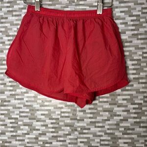 lululemon athletica Vibrant Red Athletic Shorts